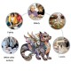 The Twelve Zodiac Little Flying Dragon Animal Wooden Jigsaw Puzzles Adult, Teens, Family, Animal Shaped Natural Wood Puzzle, Best Christmas Gift And Family Games Magic Wooden Puzzle, Toys